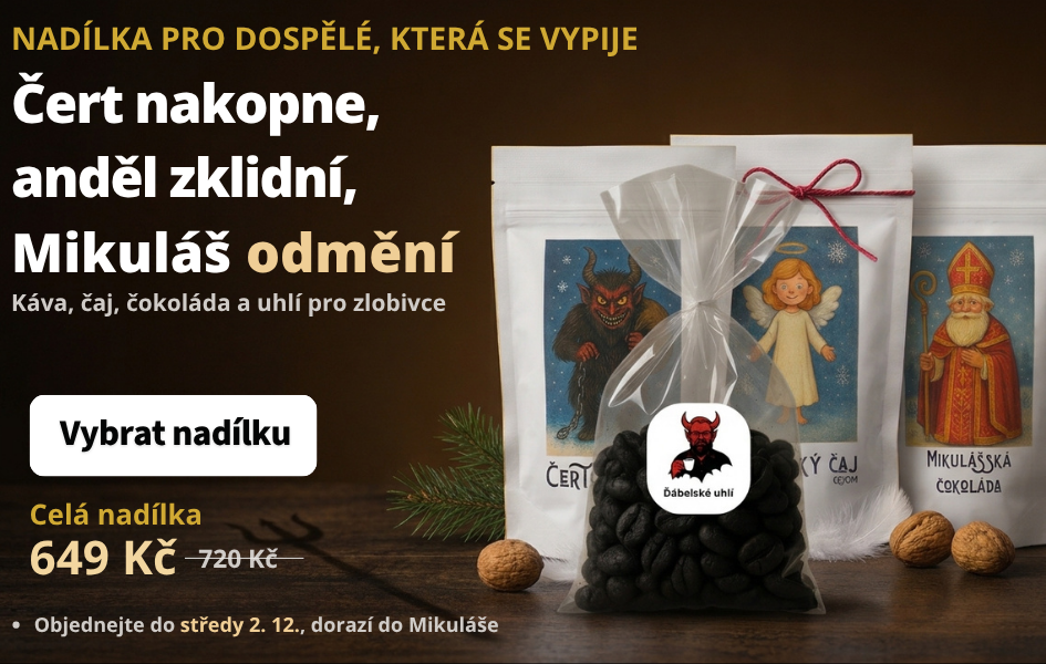 Mikulášská nadílka pro dospělé za 649 Kč, objednejte do 2. 12.
